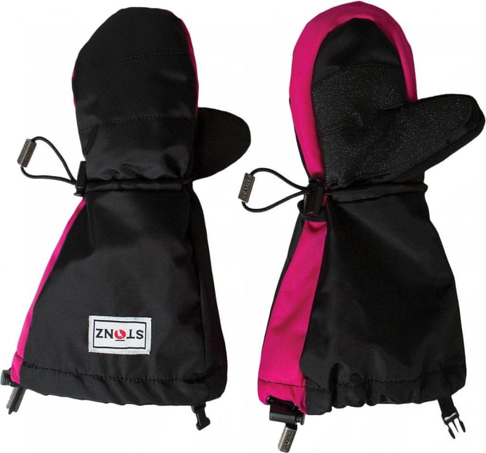Stonz Youth Mittz Accented Pink - Black M-L (104-128 cm) - obrázek 1