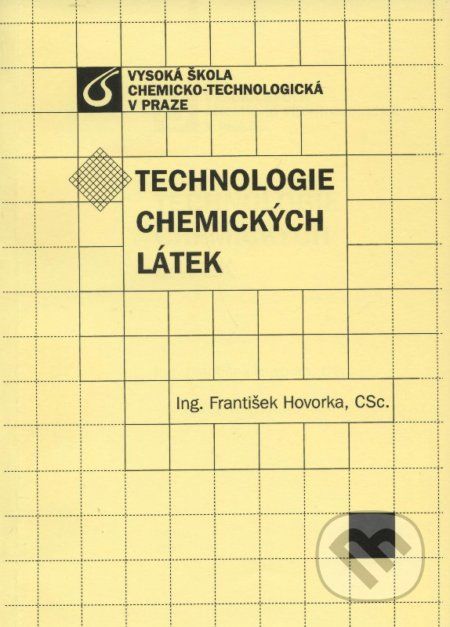 Technologie chemických látek - František Hovorka - obrázek 1