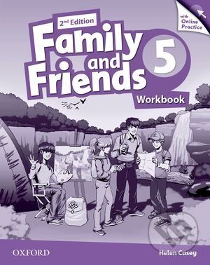 Family and Friends 5 - Workbook + Online Practice - Helen Casey - obrázek 1