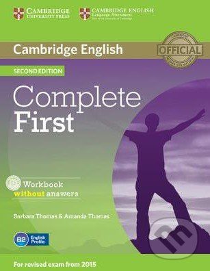 Complete First - Workbook without Answers - Barbara Thomas, Amanda Thomas - obrázek 1
