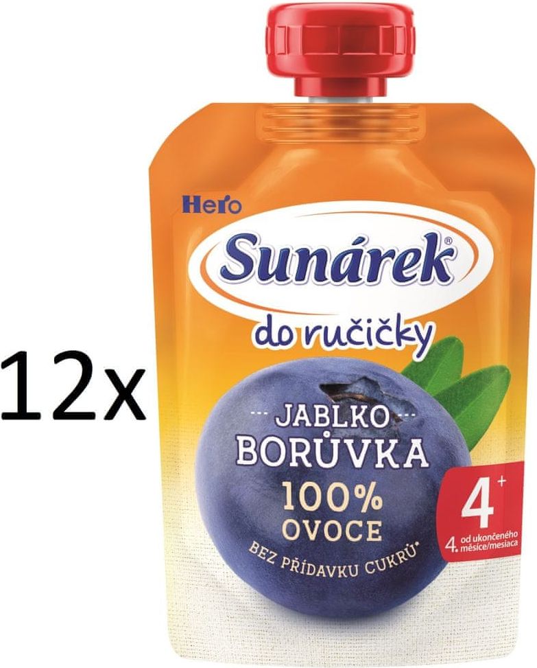 Sunárek 12x Do ručičky-borůvka - 100g - obrázek 1