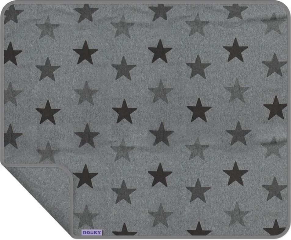Dooky Blanket UNI Grey Stars - obrázek 1