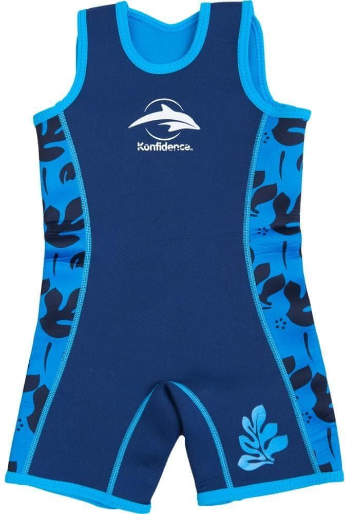 KONFIDENCE Neopren short dětský WARMA WETSUIT, list/modrá, 6-7 let - obrázek 1