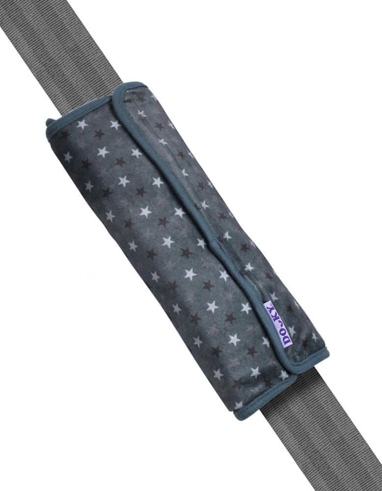 Dooky Seatbelt Pillow Grey Stars - obrázek 1