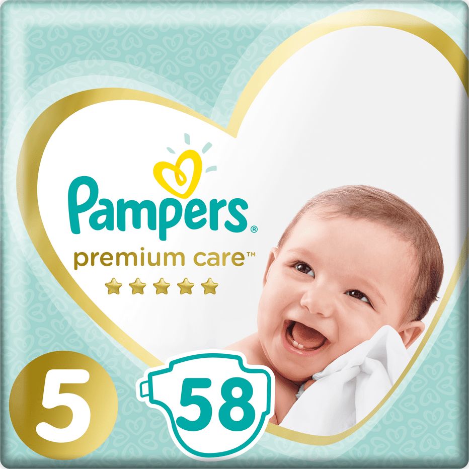 Pampers Pleny Premium Care 5 Junior (11-16 kg) 58 ks - obrázek 1