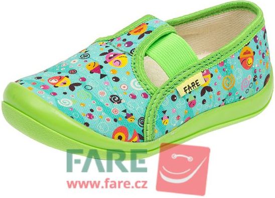 Dětské papuče na gumičku FARE 4111402 Velikost: 28 - obrázek 1