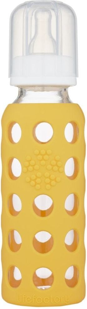 Lifefactory Kojenecká láhev 250 ml Mango - obrázek 1