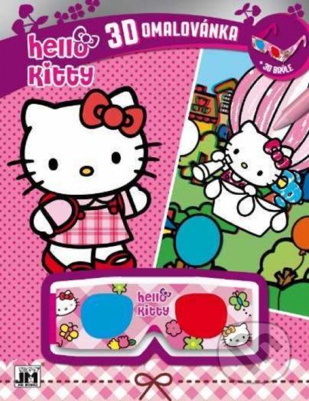 3D vymaľovanky/Hello Kitty - Kitty Hello - obrázek 1