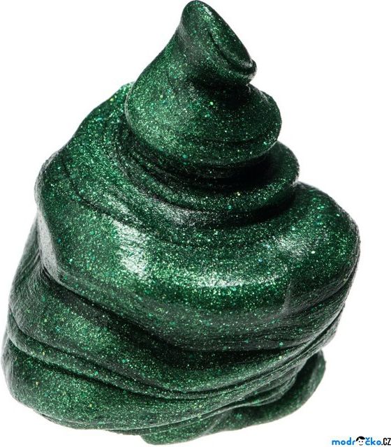Inteligentní plastelína - třpytící, Perský smaragd - obrázek 1