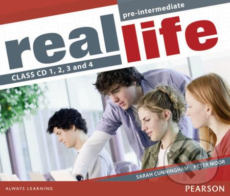 Real Life Global - Pre-Intermediate Class CD 1-4 - Sarah Cunningham - obrázek 1