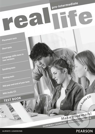Real Life - Pre-Intermediate - Test Book/Test Audio CD Pack - Dominika Chandler - obrázek 1