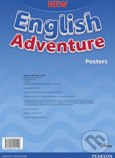 New English Adventure - Starter - A Posters - - obrázek 1