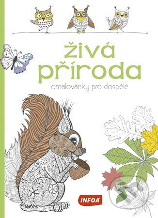 Živá příroda - Omalovánky pro dospělé - - obrázek 1