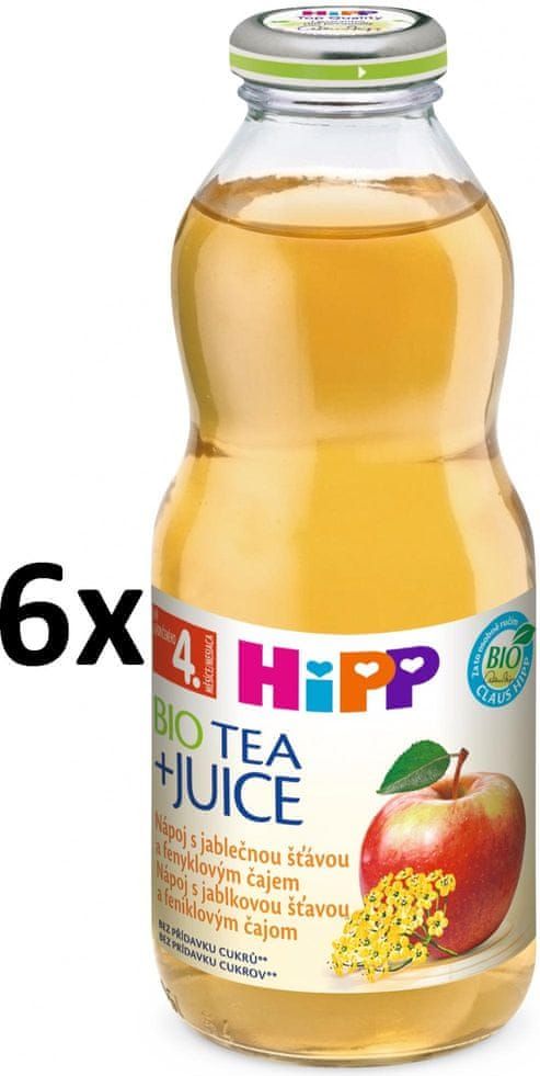 HiPP BIO Jablečná šťáva s fenyklovým čajem - 6x0,5l - obrázek 1