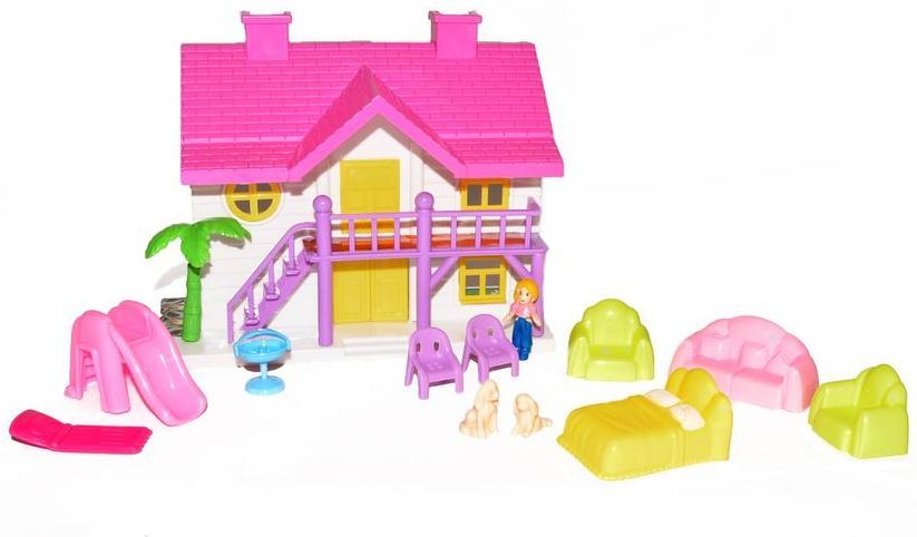 Wiky Wiky Domek s doplňky 15 cm, 2 druhy - obrázek 1