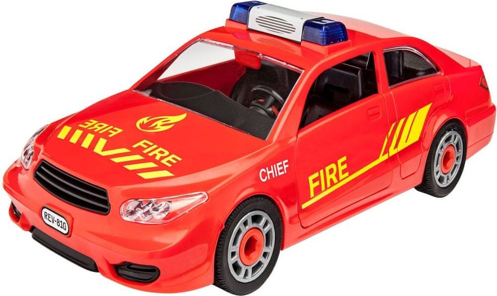 Revell Junior Kit auto 00810 - Fire Chief Car (1:20) - obrázek 1