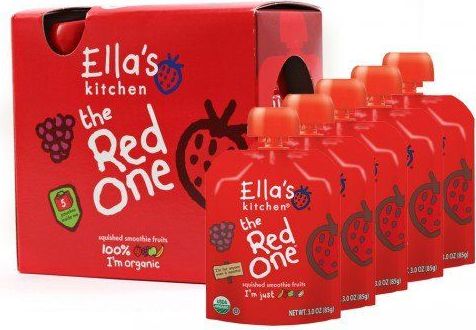 Ella's Kitchen Ovocné pyré - Red One (Jahoda) - 5 ks - obrázek 1