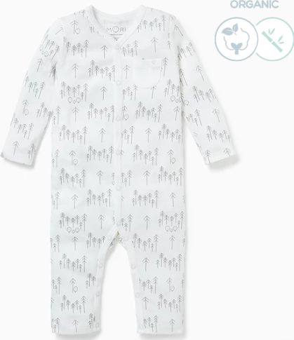 Mori dupačky z organické bavlny a bambusu forest Velikost: 9 - 12 m - obrázek 4