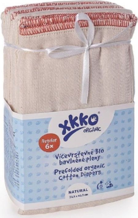 Kikko XKKO Vícevrstvé plenky Organic Infant Natural - obrázek 1