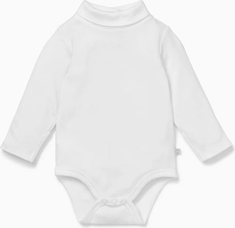 Mori rolákové body z organické bavlny a bambusu bílé Velikost: 12 - 18 m - obrázek 1