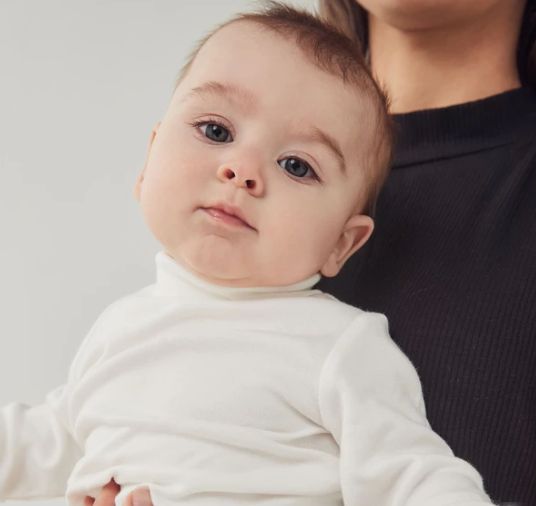 Mori rolákové body z organické bavlny a bambusu bílé Velikost: 12 - 18 m - obrázek 3