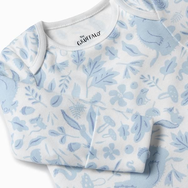 Mori body z organické bavlny a bambusu modré Velikost: 12 - 18 m - obrázek 2