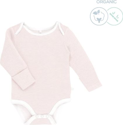 Mori body z organické bavlny a bambusu růžové Velikost: 9 - 12 m - obrázek 1