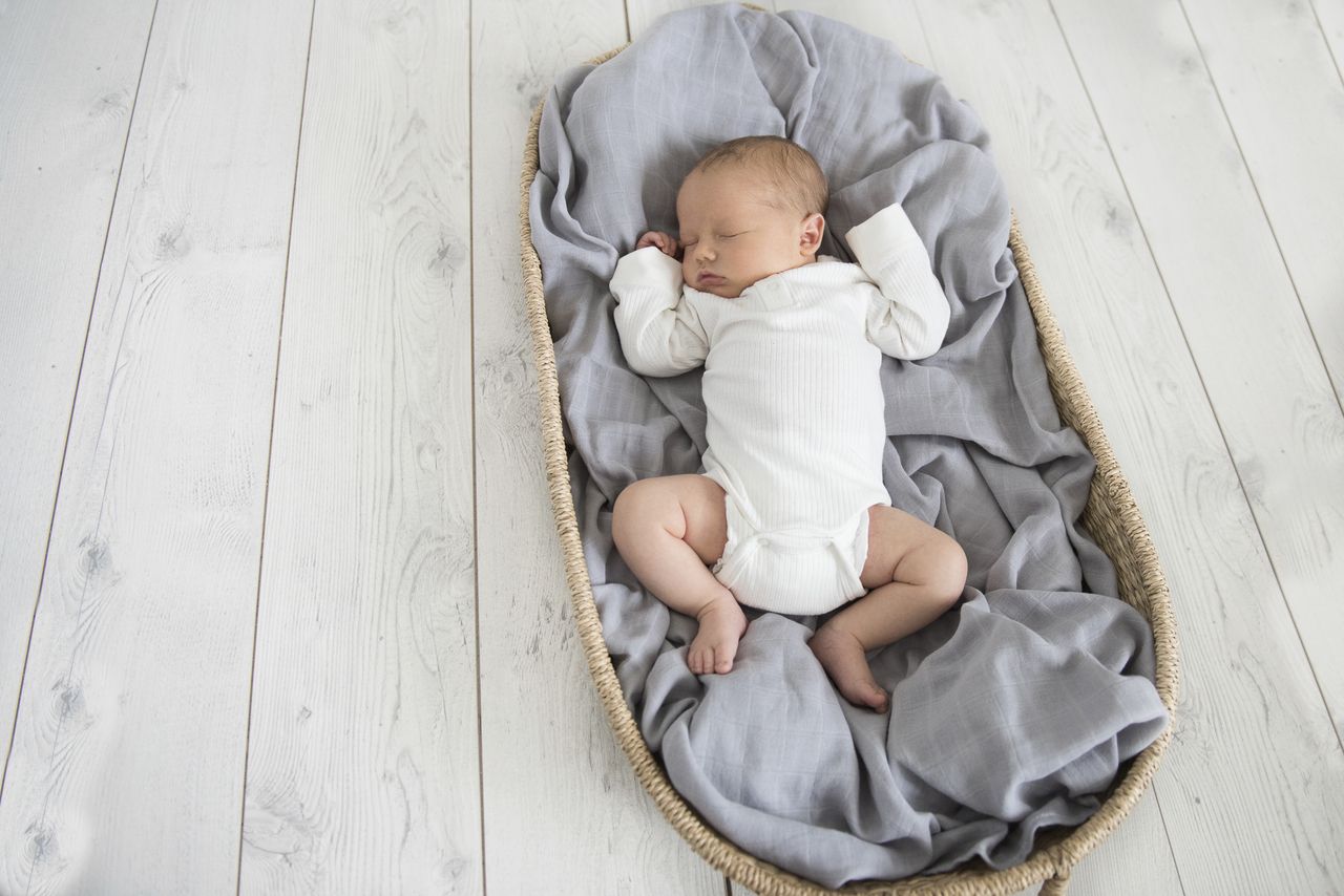 Snuggle Hunny Kids Organická mušelinová zavinovací plena storm - obrázek 2