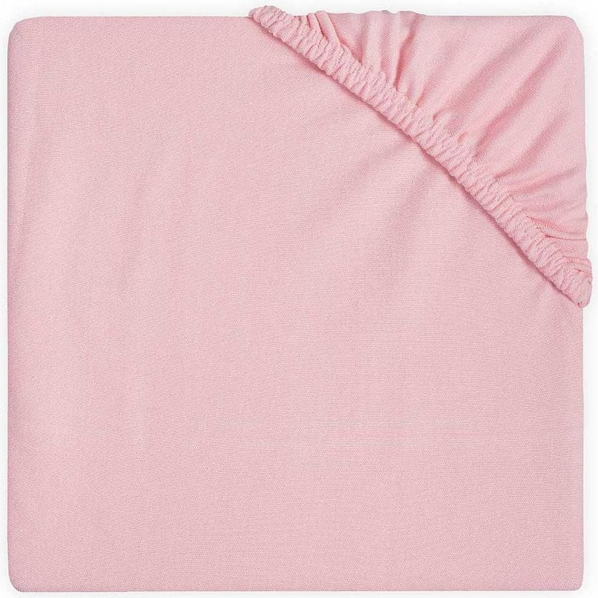 Jollein Prostěradlo Jersey double blush pink 60x120 - obrázek 1