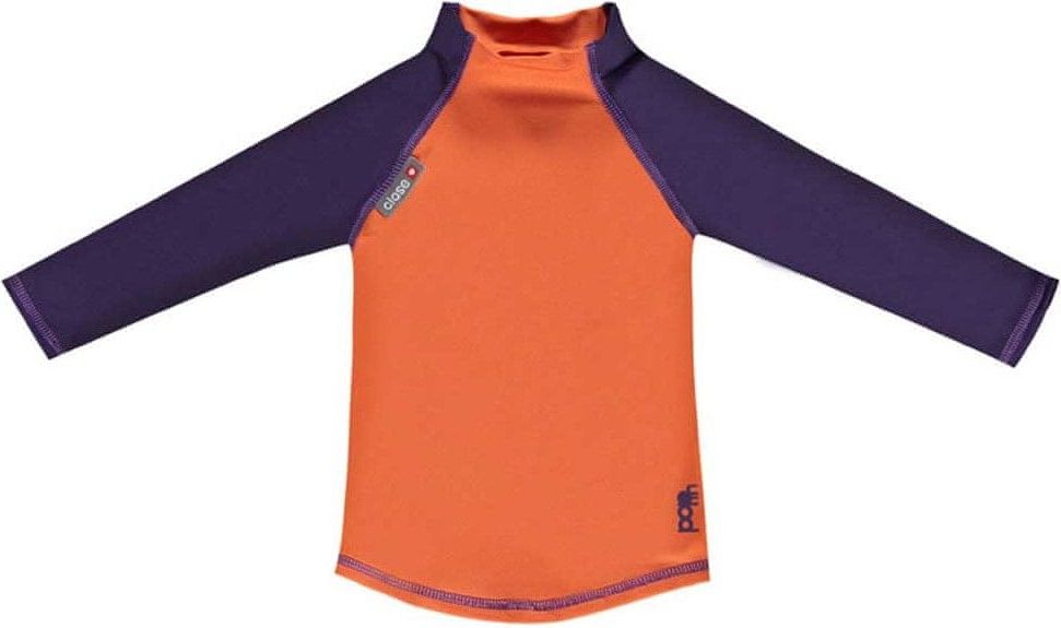 Pop-in dětské UV tričko s dlouhými rukávy 110 oranžová - obrázek 1