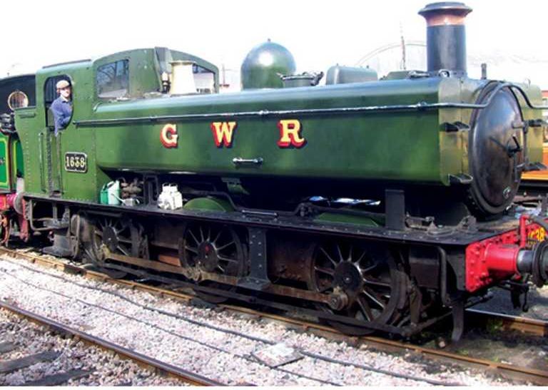 Bigjigs Rail Replika lokomotivy Kent & East Sussex + dvě koleje - obrázek 2