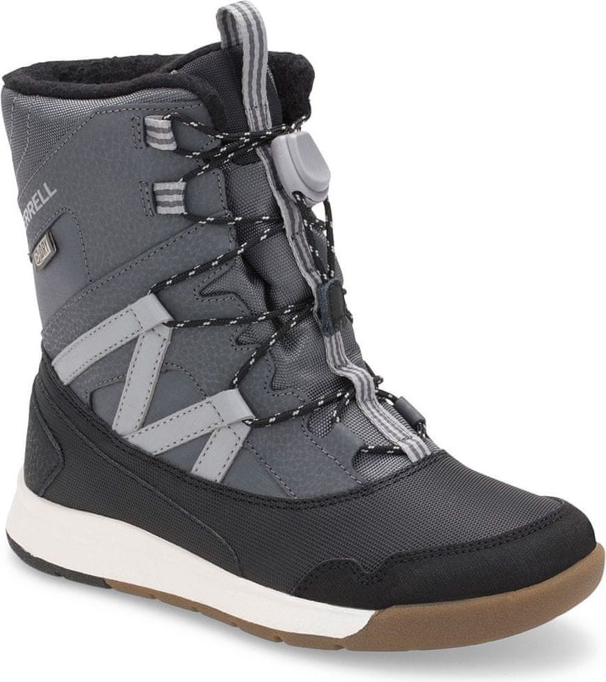 Merrell dětské sněhule Snow Crush Wtpf grey/black (UK 6) EUR 38 - obrázek 1