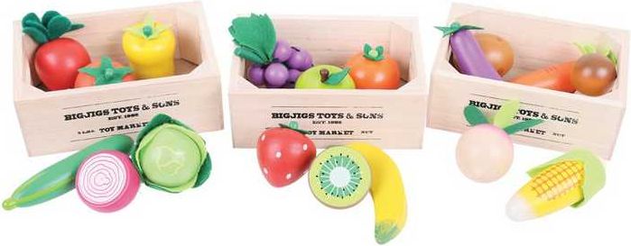 Bigjigs Toys Ovoce v přepravce - obrázek 3