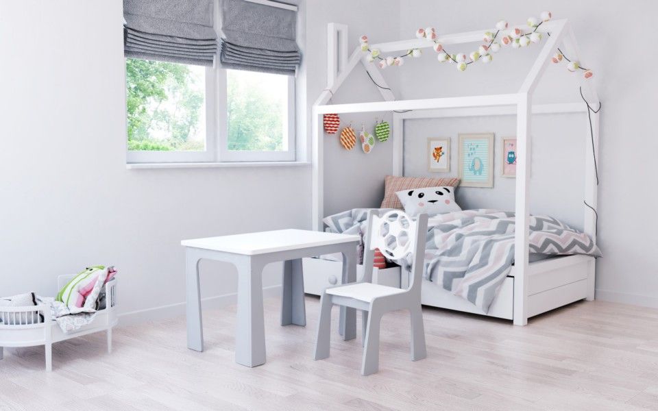 Set stůl se židličkou míč - obrázek 1