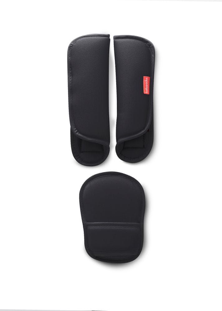 Babypack Polstrování na pásy černé - obrázek 1