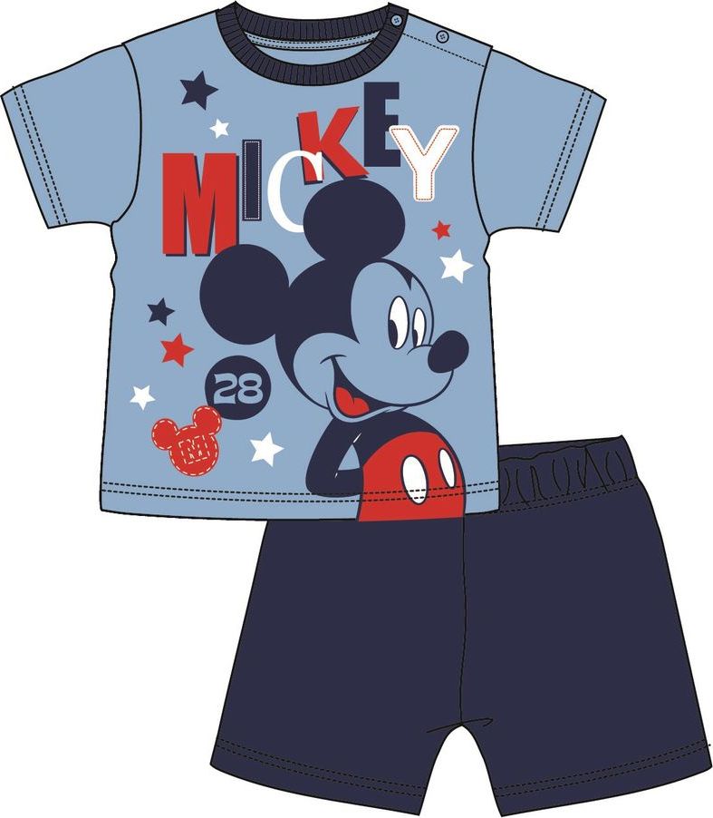 Disney by Arnetta chlapecké pyžamo Mickey Mouse 80 modrá - obrázek 1