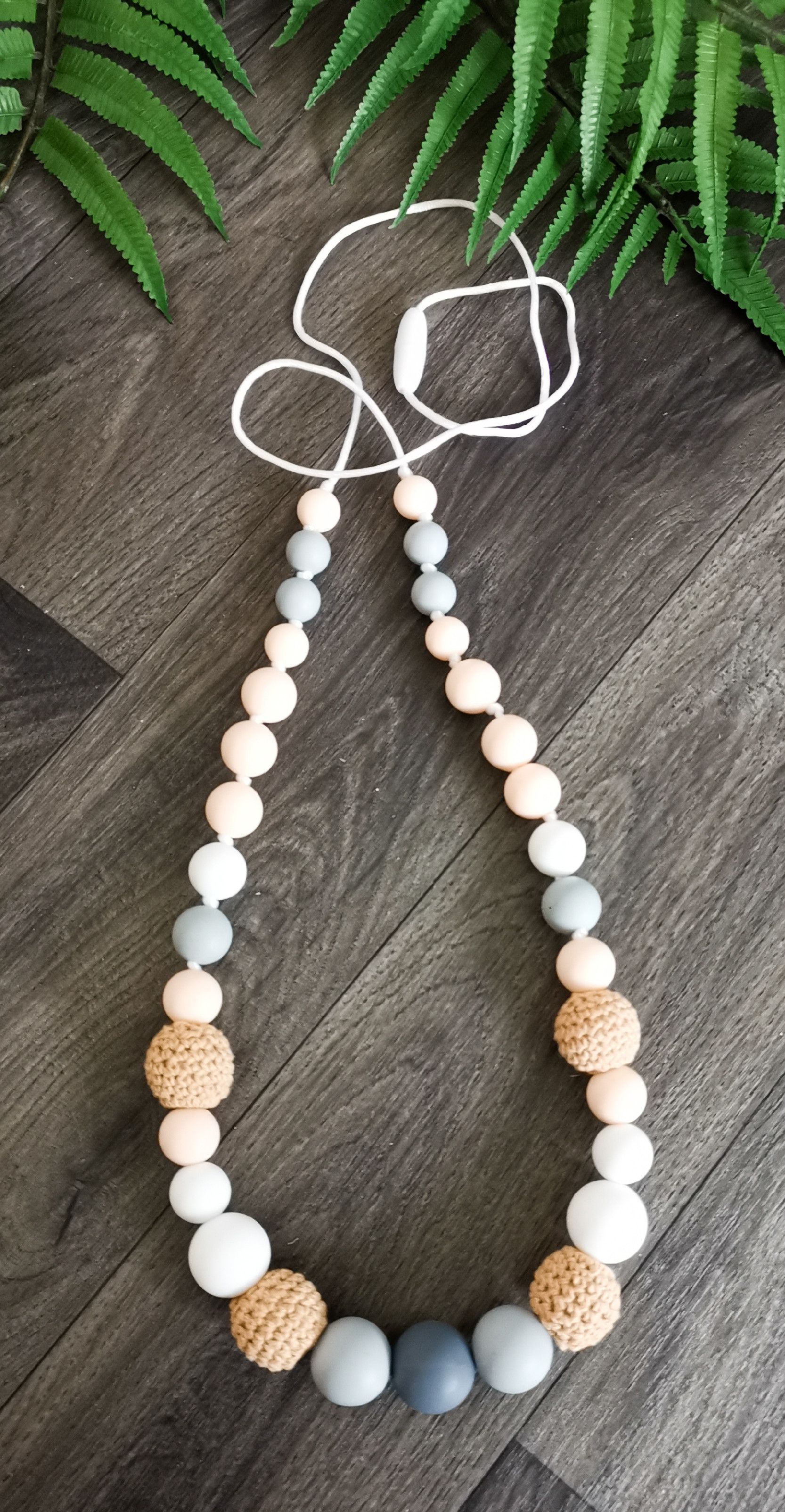 Kulišárny (handmade) Silikonové korále ,,Peach,, - obrázek 1