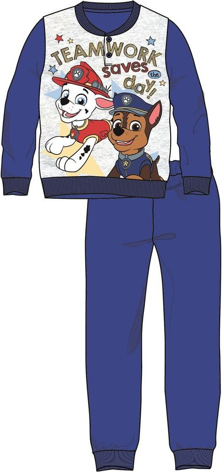 Disney by Arnetta chlapecké pyžamo Paw Patrol 86 modrá - obrázek 1