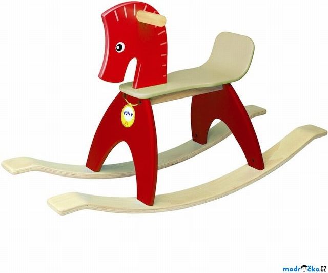 Houpadlo - Houpací kůň, červený (Wonderworld) - obrázek 1