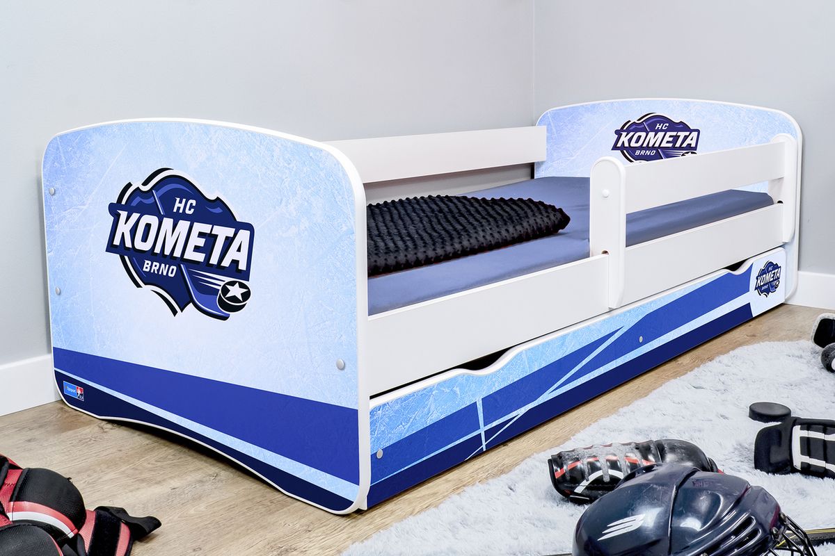 Hokejový pokojíček - HC Kometa Brno komoda - obrázek 2