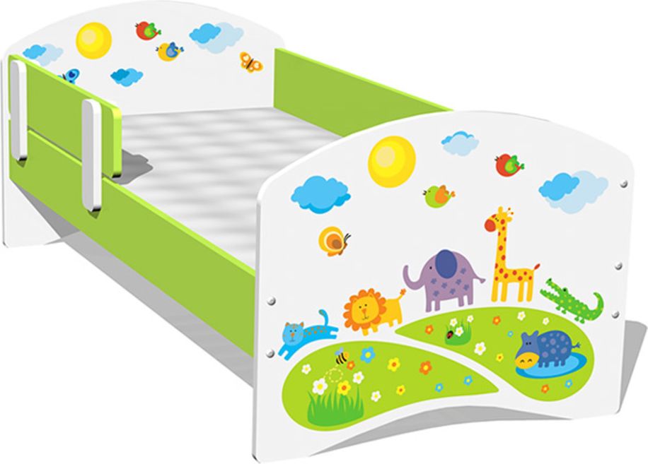 Dětská postel Ourbaby Safari bílá 160x70 cm - obrázek 1