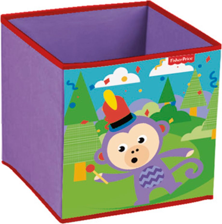 Dětský látkový úložný box Fisher Price Monkey - obrázek 1