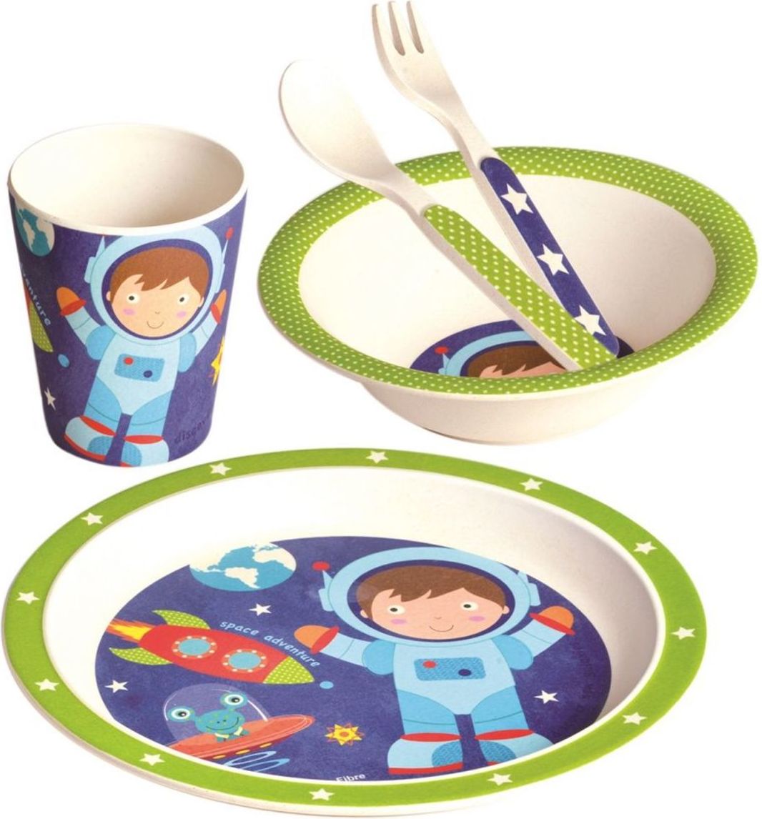 Dětský jídelní set Astronaut - obrázek 1