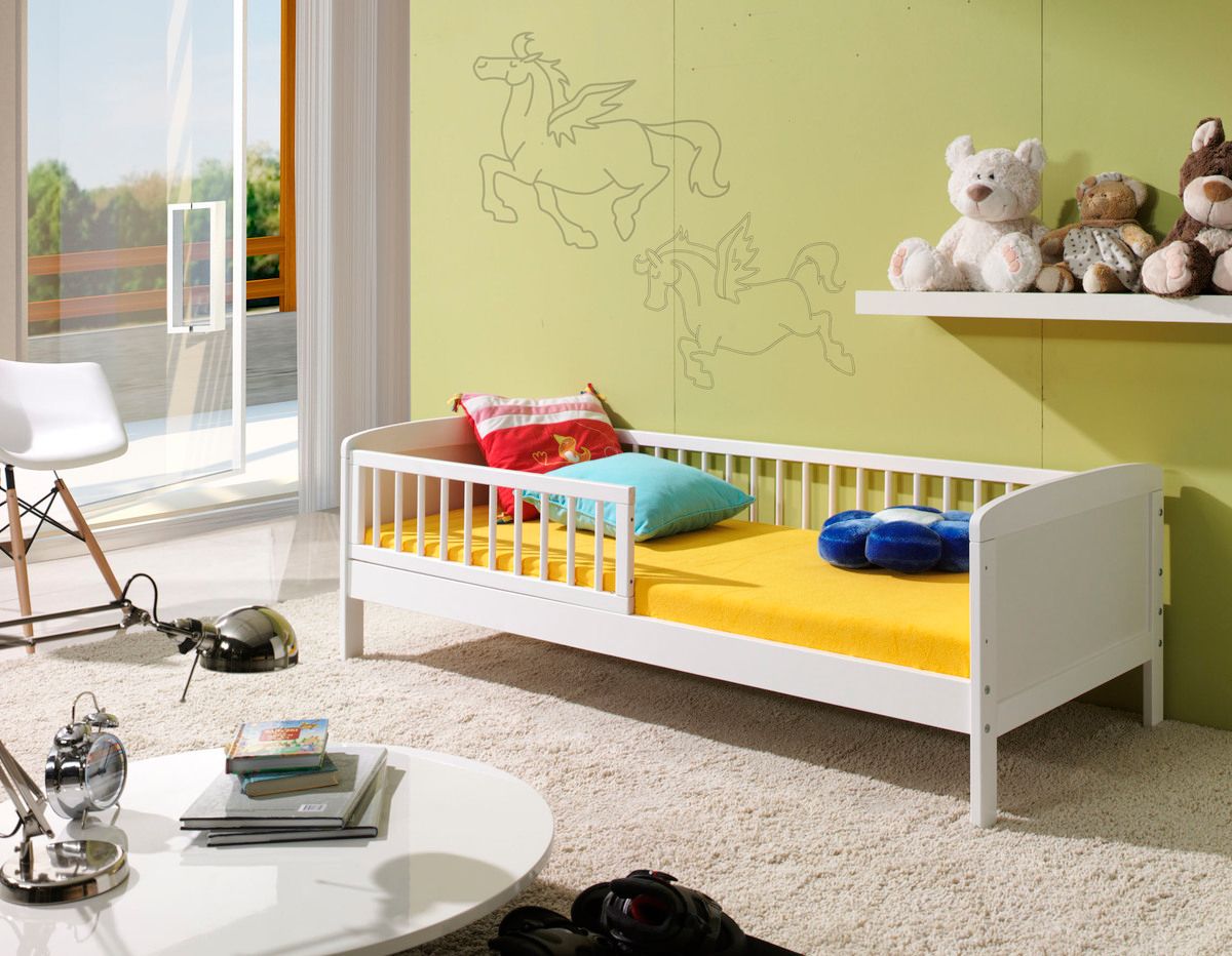Dětská postel Ourbaby Junior bílá 160x70 cm - obrázek 1