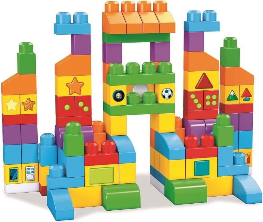 Mega Bloks First Builders Deluxe Building bag 150 ks - obrázek 1