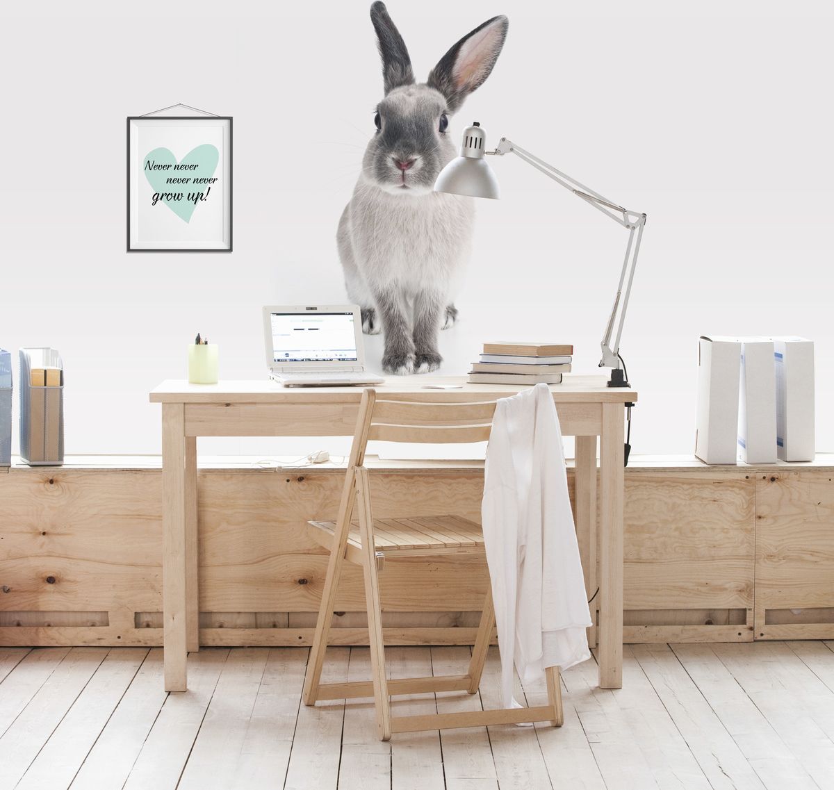 Samolepka na zeď Dekornik Rabbit Harry II 16685-0, 53x115 cm - obrázek 2