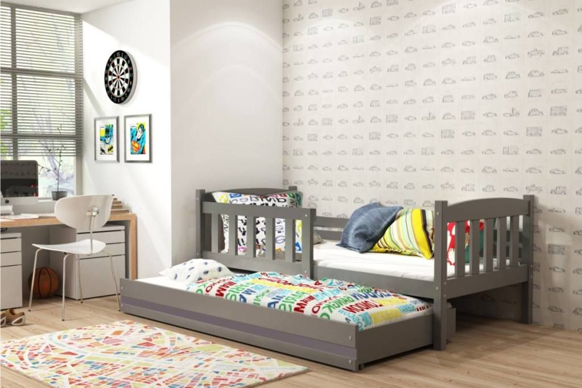 Dětská postel Ourbaby Exclusive šedá 190x80 cm - obrázek 1