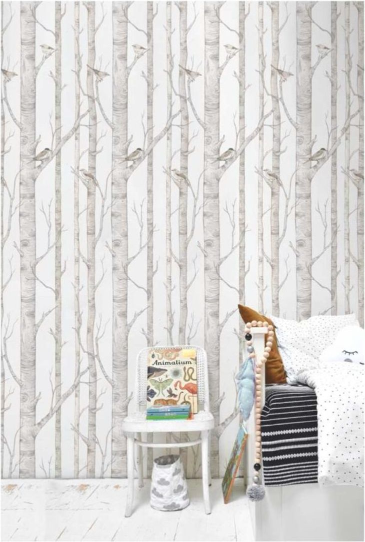Tapeta DEKORNIK Scandinavian Birch Forrest - obrázek 1
