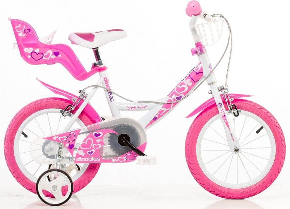 Dino bikes Dívčí kolo 14" - obrázek 1