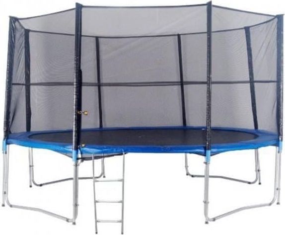 DUVLAN Trampolína 366 cm + ochranná síť + schůdky - obrázek 1